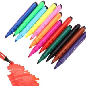 Efimeso Set De 56 Crayons De Feutre Acrylique Pour La Peinture De R
