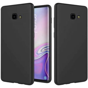TPU Souple Cadre Antichoc Anti Rayure Strass Sparkle Étui Misstars Luxe Bling Glitter Housse de Protection Ultra Fine PC Dur Coque pour Samsung Galaxy J4 Plus 2018 Paillettes Noir 