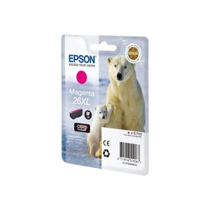 CARTOUCHE IMPRIMANTE Epson 26XL 9.7 ml XL magenta originale cartouche d