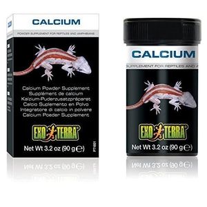 COMPLÉMENT ALIMENTAIRE EXO TERRA Supplément de calcium en poudre 90 g - Pour reptiles et amphibiens
