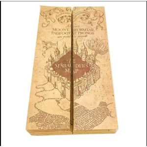 Carte du Maraudeur Harry Potter  Réplique Officielle de Poudlard