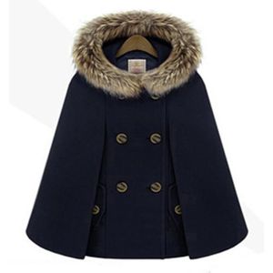 manteau laine capuche femme