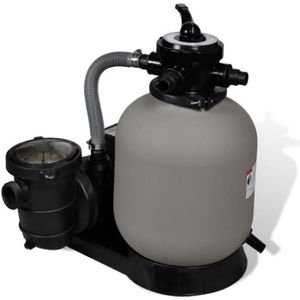 Pompe Filtre A Sable Et Particule 10200 L H Avec Pompe Piscine