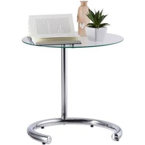 TABLE D'APPOINT Relaxdays Table d'appoint réglable en hauteur max.