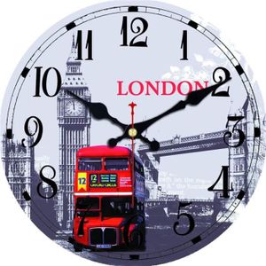 HORLOGE - PENDULE Horloge,Wall Clock 13-6inch(15cm)--Horloge murale 