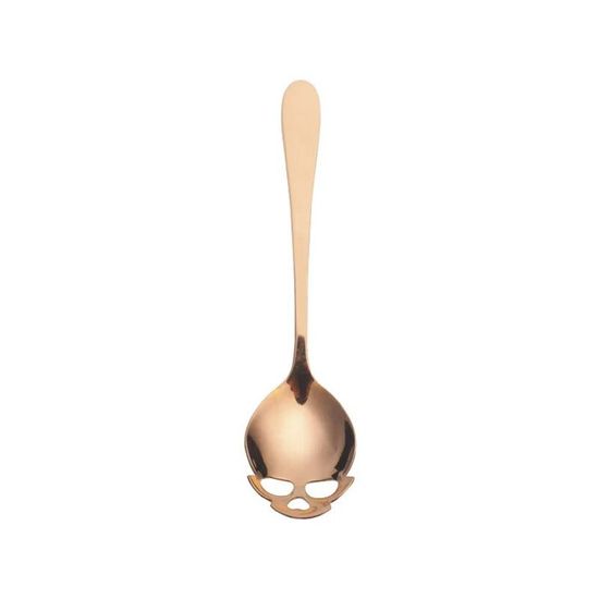 LEZED Cuillères à Café en Acier Inoxydable Forme de Vaches Mini Cuillères à Gâteau en Acier Inoxydable Cuillère en Remuant Ustensile, Mignon Cuillères pour Thé Lait Café Dessert Boisson 5 couleurs