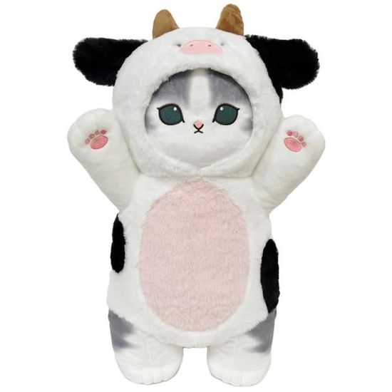 Peluche Chat Joyeux Anniversaire 25cm - Animal En Peluche Arc-en-ciel, Cadeau Enfant