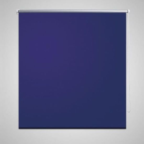 :)27923 GRAND Store enrouleur occultant - ECONOMIQUE - Rideau et voilage 120 x 175 cm bleu