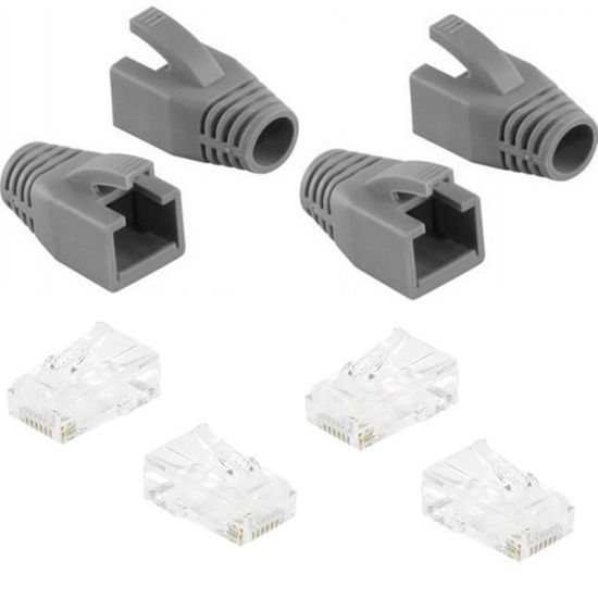 4 Connecteurs Anderson 175A - Pour Batterie Camping-car, Voiture Et Treuil | Poignée Et Cache-poussière
