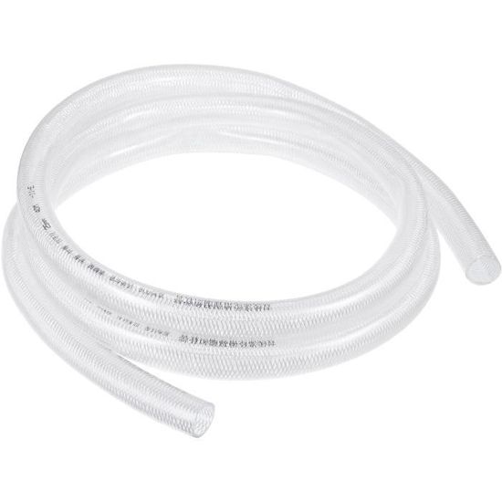 Tuyau PVC Transparent 5x8 Mm - 9 Mètres - Pour Eau, Air, Aquarium - Flexible, Alimentaire, -10°C à +65°C