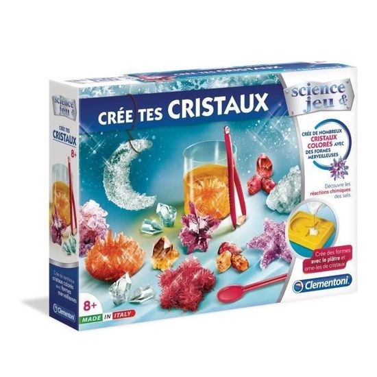 Clementoni – Science & Jeu – Coffret Crée Tes Balles Anti-stress Gluantes Et Colorées – Dès 8 Ans, Fabriqué En Italie