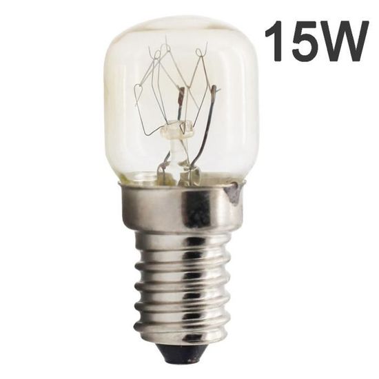Hirido Ampoule de réfrigérateur four 15W E14 300°C Cdiscount Bricolage