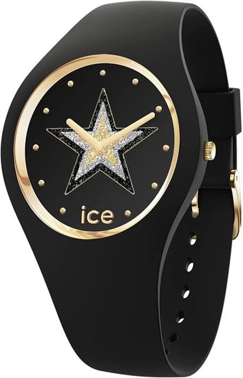Bracelet silicone / plastique femme - ICE WATCH - Montre Ice Watch Ice Glam Rock Fame Black - Couleur de la matière:Noir
