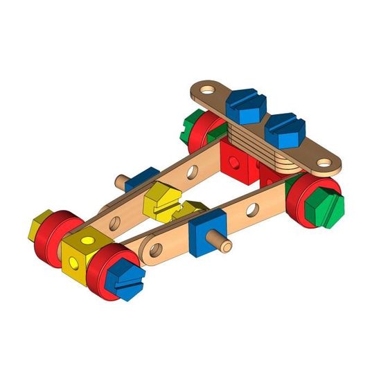 Jeu de construction MELISSA DOUG Ensemble de 48 pieces Pour enfant de 3 ans et plus Cdiscount Jeux Jouets