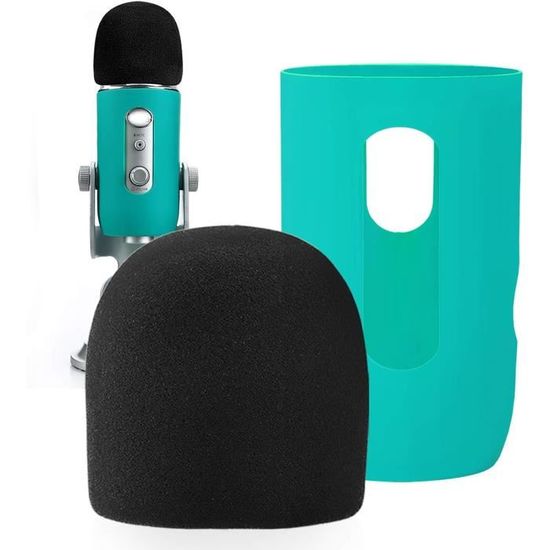 Bonnette Anti-Vent Pour Micro Blue Snowball - Filtre Anti-Pop - Amélioration Sonore