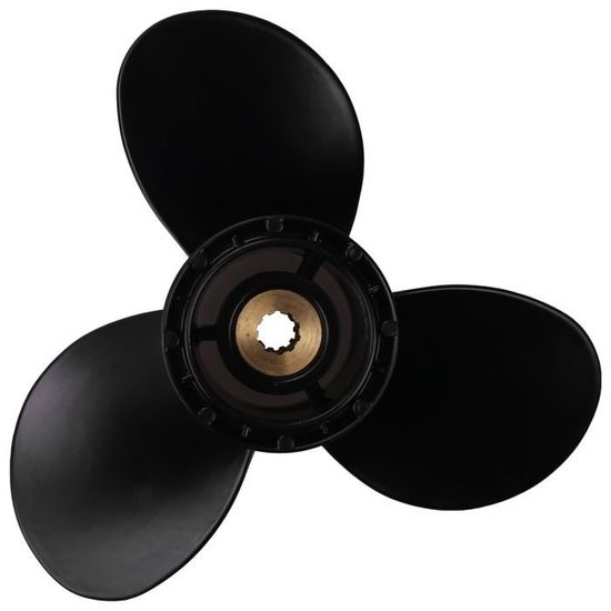 Hélice Pour Hors-bord SUZUKI 8-15 Cv – Aluminium, 3 Pales, 9 1/4x10, Référence 58100-93733-019