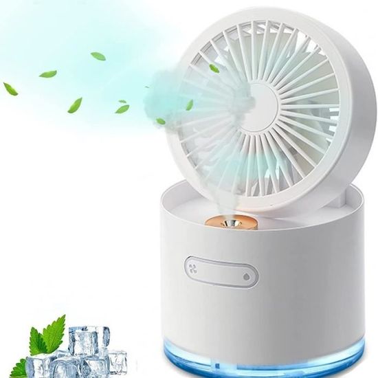 Kasmole Ventilateur Brumisateur Portable, Ventilateur