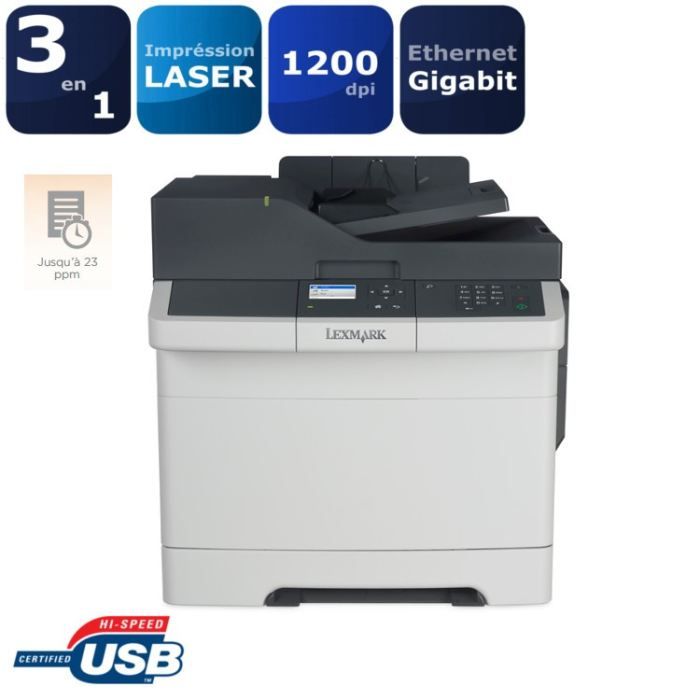 Lexmark CX310n Imprimante Multifonction Laser 3en Cdiscount Informatique