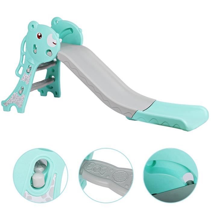 INGSHOP© Enfants Allongeant Épaississement Pliant Petits Toboggans Glissants De La Maison De La Maternelle Jouet