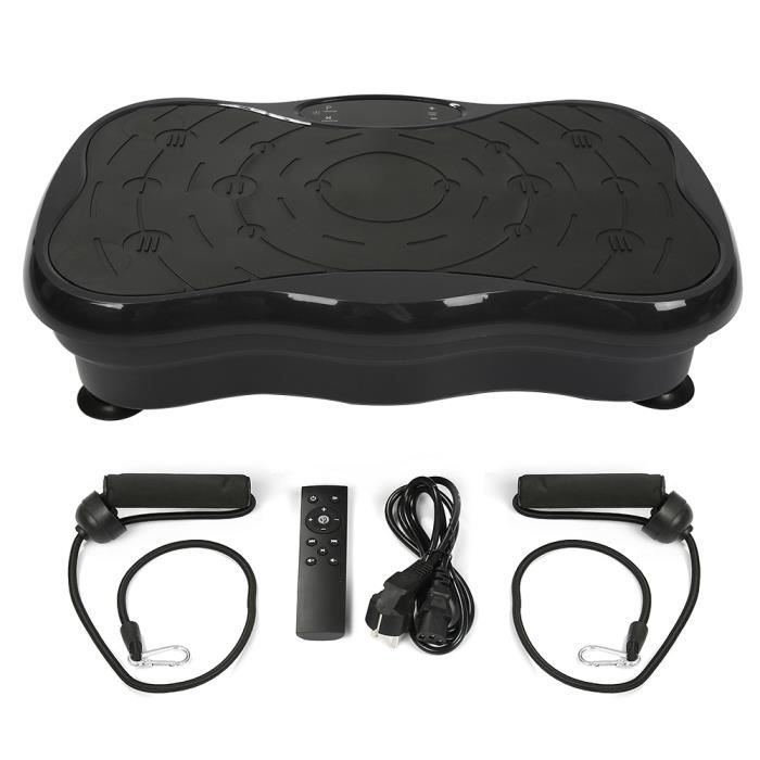 Plateforme Vibrante et Oscillante 200W 53 x 35 x 12 cm Machine Vibration Fitness USB+LCD+Bluetooth