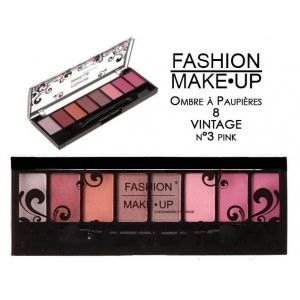 PALETTE DE MAQUILLAGE DéGRADé ROSE ORAGE 8 TONS