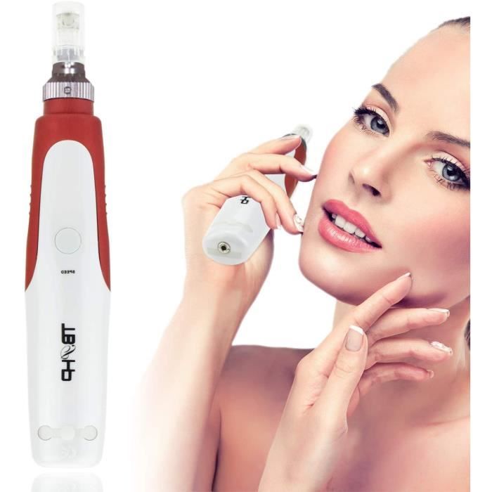 BPHP DermaPen Micro Aiguilles pour Soin de la Peau, Perte de Cheveux,Rides,Points noirs,Lignes,Réduction Spots,Derma Pen 0.25-2.0mm