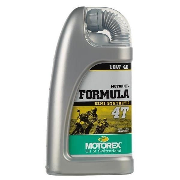 MOTOREX - Huile Moto Formula 4T 10W40 Semi Synthetic 1L