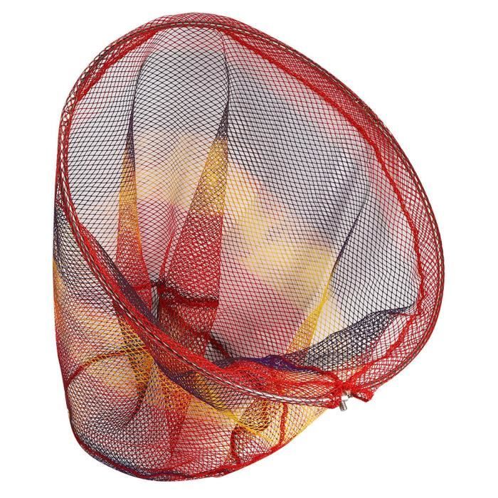 YOSOO Filet de poisson 50cm Filet de Pêche Pliable Portable Type d'Ouverture Piège à Crevettes en Mouvement Accessoire de Cage à