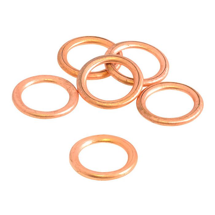 Joints vidange X 6 RMF, dimension 12 x 18 x 2 mm - AUTOBEST