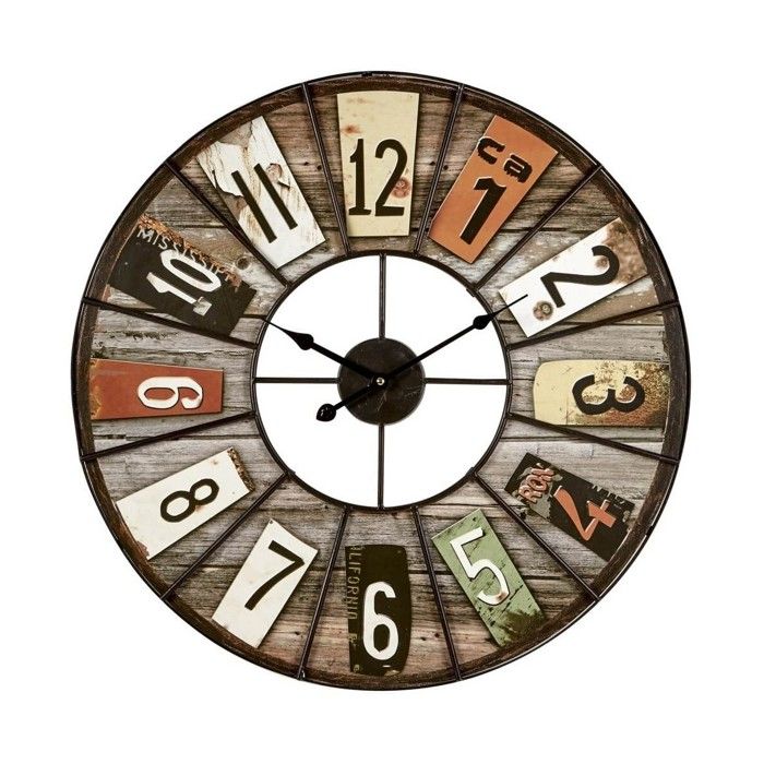 CEANOTHE Horloge Loft color 60 cm