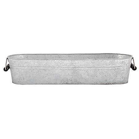 Plantoir ovale en Zinc
