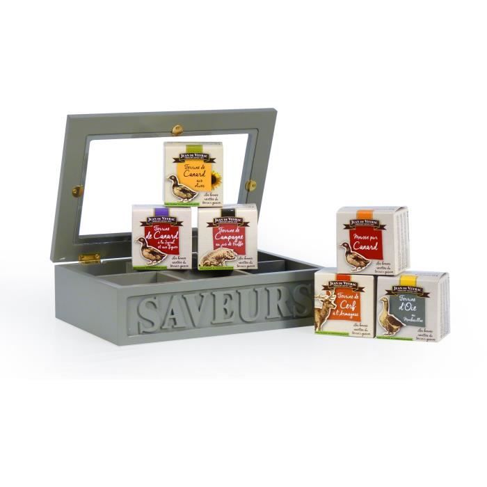 Coffret -Saveurs & délices- contient 6 recettes de terroir