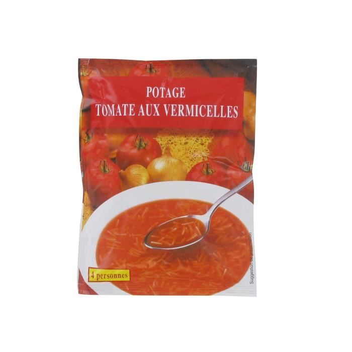 Soupe potage tomate aux vermicelles - 70g