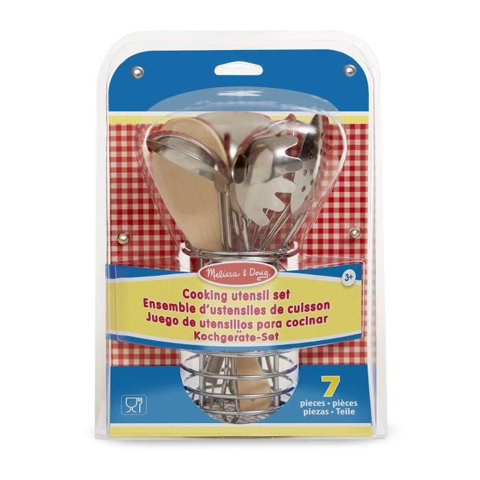 MELISSA & DOUG Ensemble D’Ustensiles De Cuisson