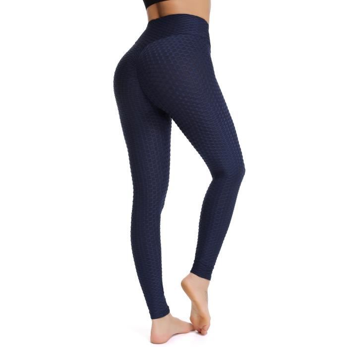 STARBILD Femmes Leggings de Sport Anti-Cellulite Pantalon de Compression Push Up Taille Haute Fesse Remontée Yoya Fitness