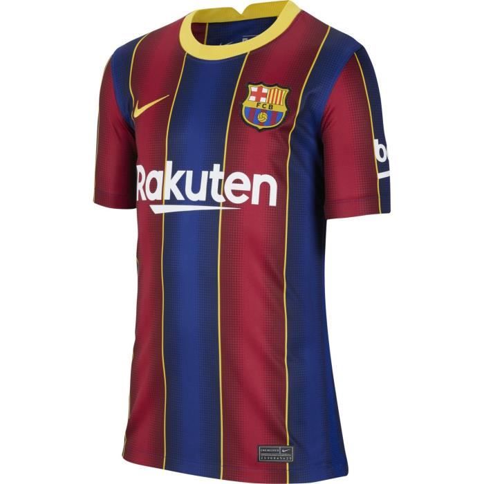 Maillot Nike Barcelone Domicile 2020-21 bleu / rouge / or enfant