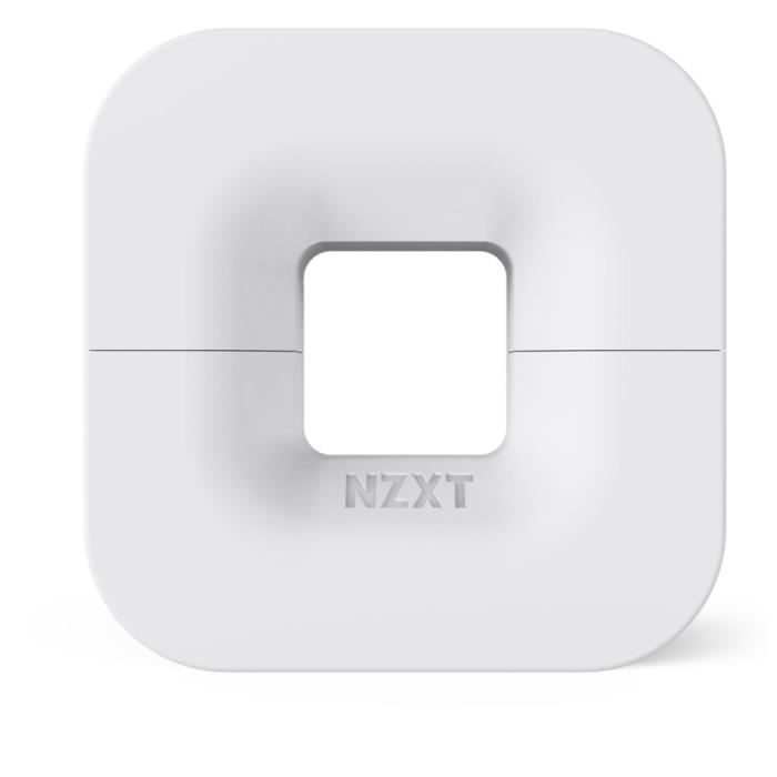 NZXT Support magnétique pour casque et câblage Puck - Blanc