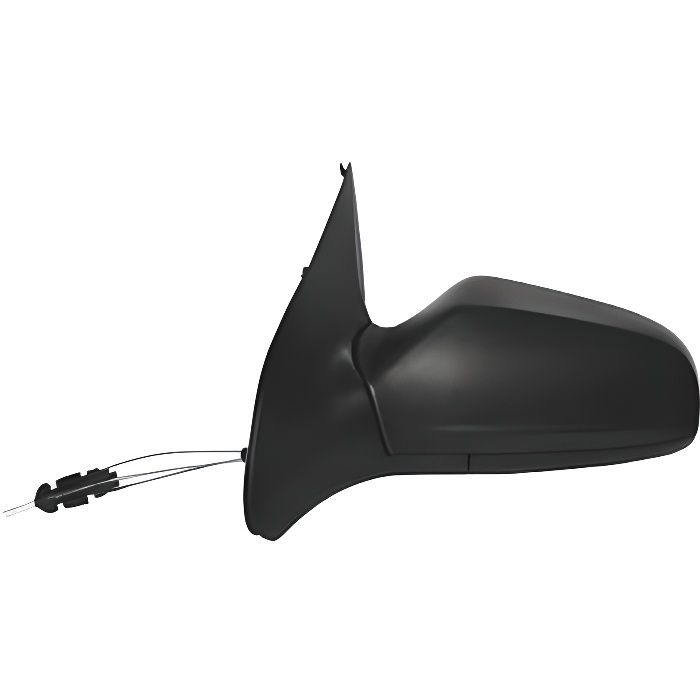 Rétroviseur gauche mécanique pour OPEL ASTRA H, 2004-2007, asphérique, Noir, Neuf.