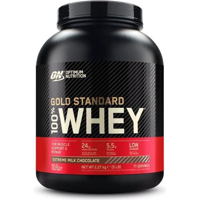 Whey protéine Gold Standard 100% Whey - Extreme Milk Chocolate 2270g