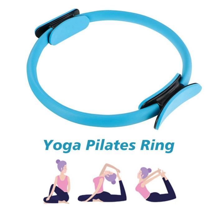 Fitness Magic Wrap Yoga Pilates Anneau Minceur Body Building Training Yoga Circle (Diamètre 39cm)