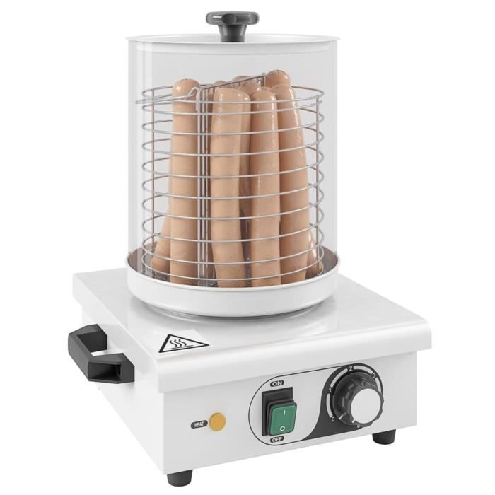 Appareil à hot-dog Acier inoxydable 450 W MACHINE À HOT DOG