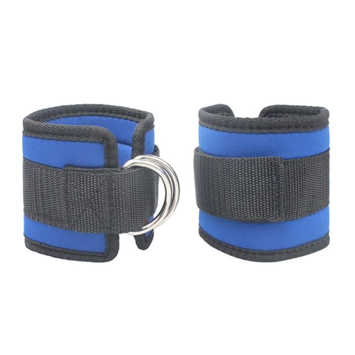 2 pièces sangles de cheville durables réglables bandes de sport poignets de pour les entraînements de gymnastique exercices de