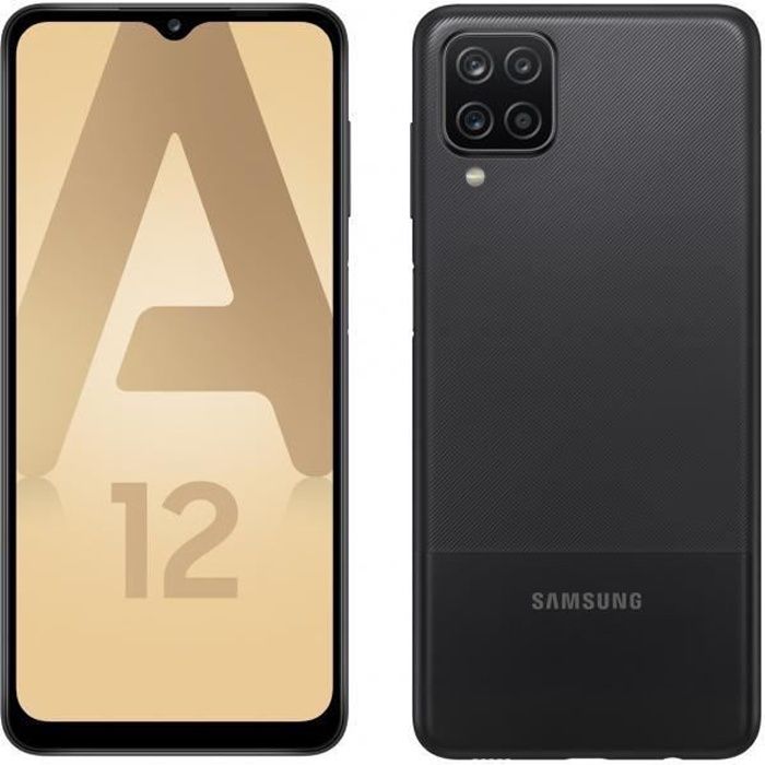 Samsung Galaxy A12 64 Go Noir