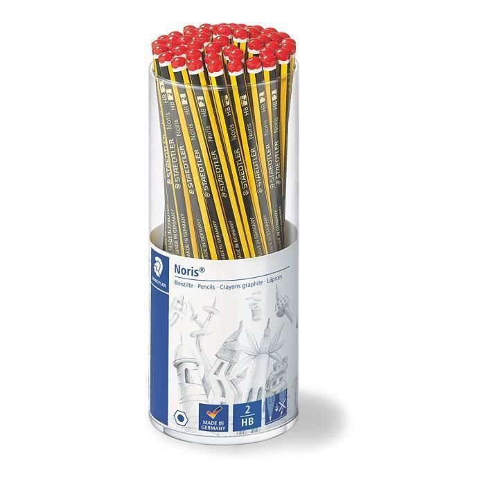 Noris® 120 - Gobelet 50 crayons graphite HB
