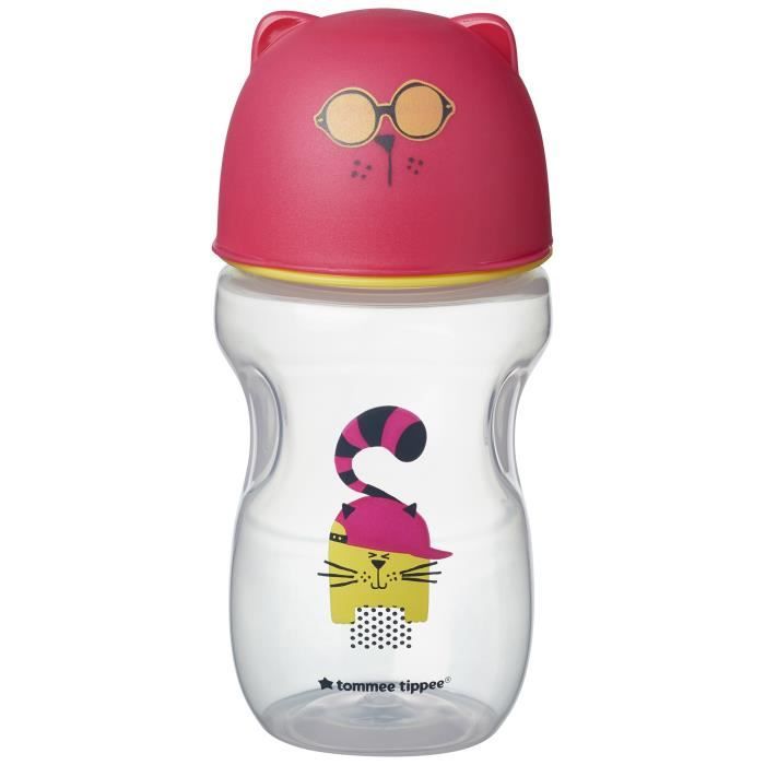 TOMMEE TIPPEE Tasse de transition 300 ml déco rose