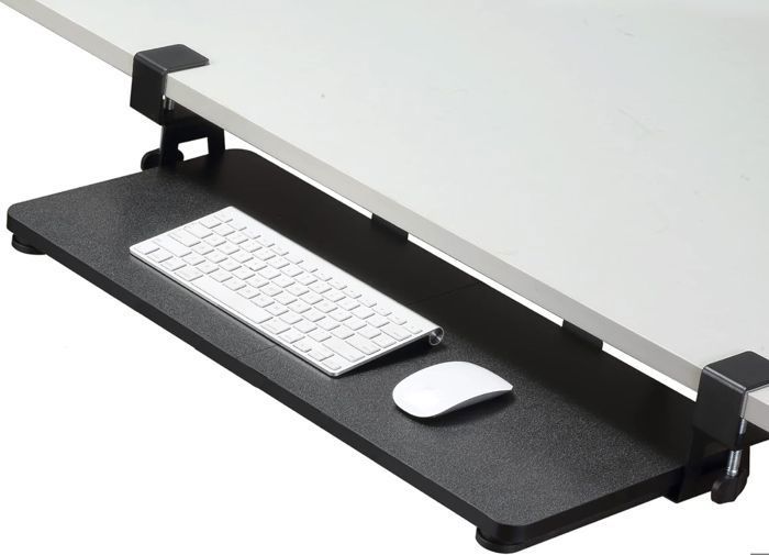 Argent-2pcs-Support Invisible Pour Ordinateur Portable En Alliage De