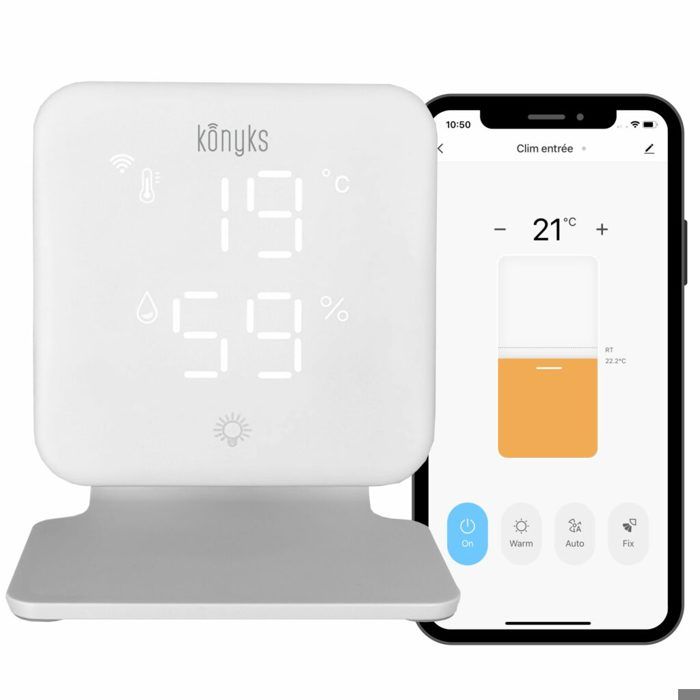 Thermostat Wi Fi pour Pompes à Chaleur et Climatiseurs