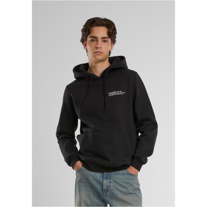 Sweatshirt à capuche Mister Tee Tranquille black Cdiscount Prêt