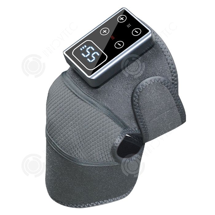 SWZEC Genouillère Avec Bouton De Réglage Rapide – Compression Ajustable, Ressorts Bilatéraux Et Gel Anatomique – Idéale Pour Le Sport Et Le Quotidien
