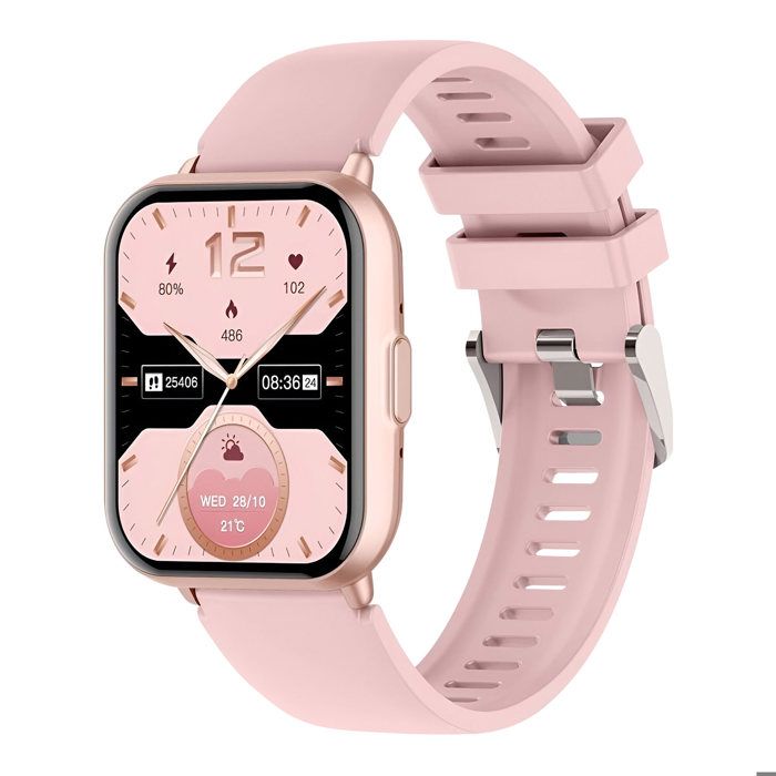 Montre Connectée - AVIZAR - Série Titmo E‑100 - Écran TFT 1 83″ - Étanchéité IP68 - Suivi Santé Complet Montre Connectée - AVIZAR - Série Titmo E‑100 - Écran TFT 1 83″ - Étanchéité IP68 - Suivi Santé Complet